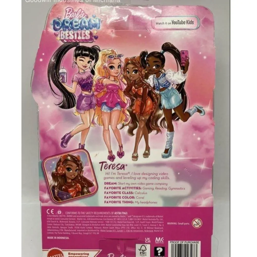Barbie Dream Besties Teresa Fashion Doll - NIB